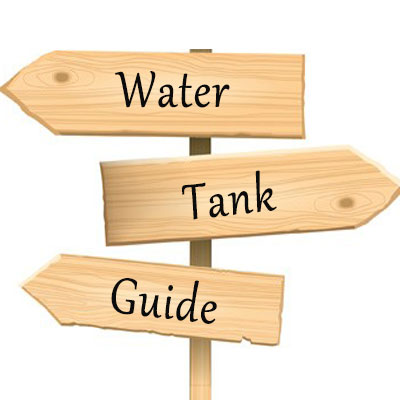 Water tank guide